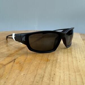 Edge Eyewear Sk116vs Kazbek Safety Glasses Anti-Scratch Smoke Lens Black